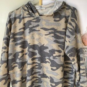 Camo Fleece Hoodie